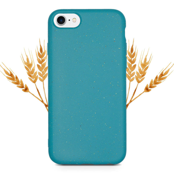 100 Biodegradable Eco Friendly Ocean Blue Phone Case for iPhones