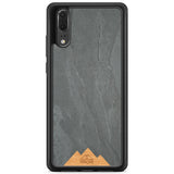 iPhone 5 black frame phone case  Mountain Stone