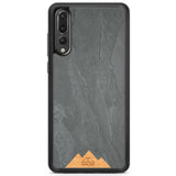 iPhone 5 White frame phone case Mountain Stone