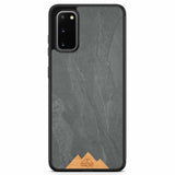 Samsung S6 Edge Black Frame Phone Case Mountain Stone