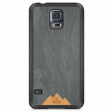 Huawei P20 Black Frame Phone Case Mountain Stone