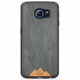 Huawei P20 Pro Black Frame Phone Case Mountain Stone