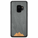 Huawei P30 Pro Black Frame Phone Case Mountain Stone