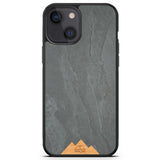 iPhone 7 Plus black frame phone case  Mountain Stone